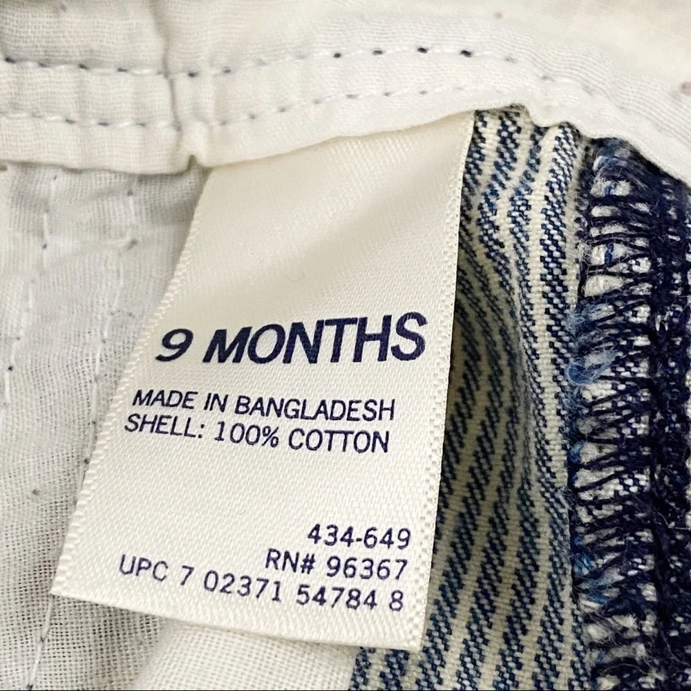 OSHKOSH B'GOSH Vintage Pinstripe Overalls